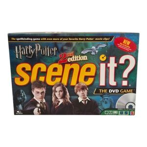 Harry Potter Scene It? 2nd Edition DVD Game **COMPLETE**